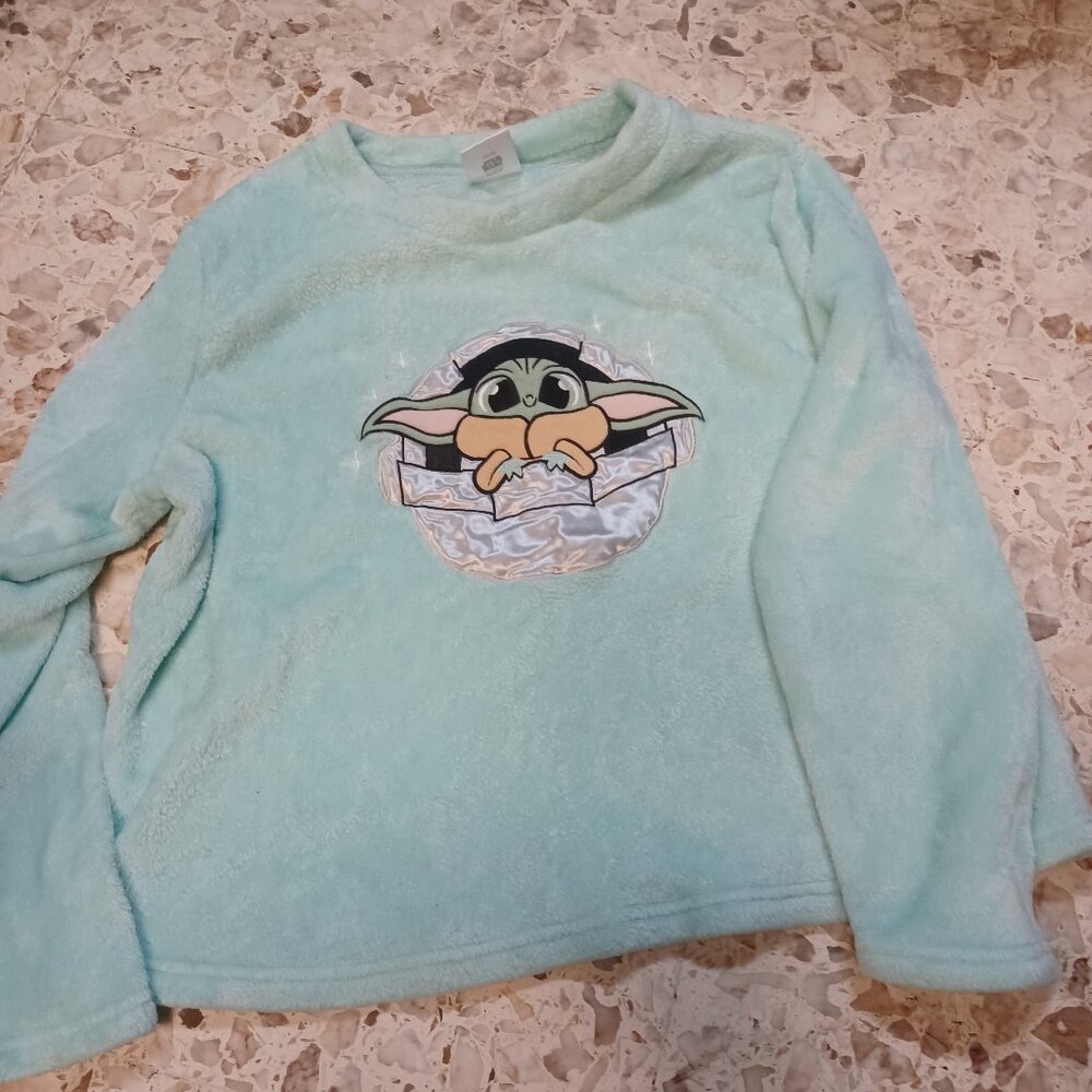 Disney 100 Women's Star Wars NWOT Long Sleeve Pull-On Pajama Top XL (16-18) Ligh